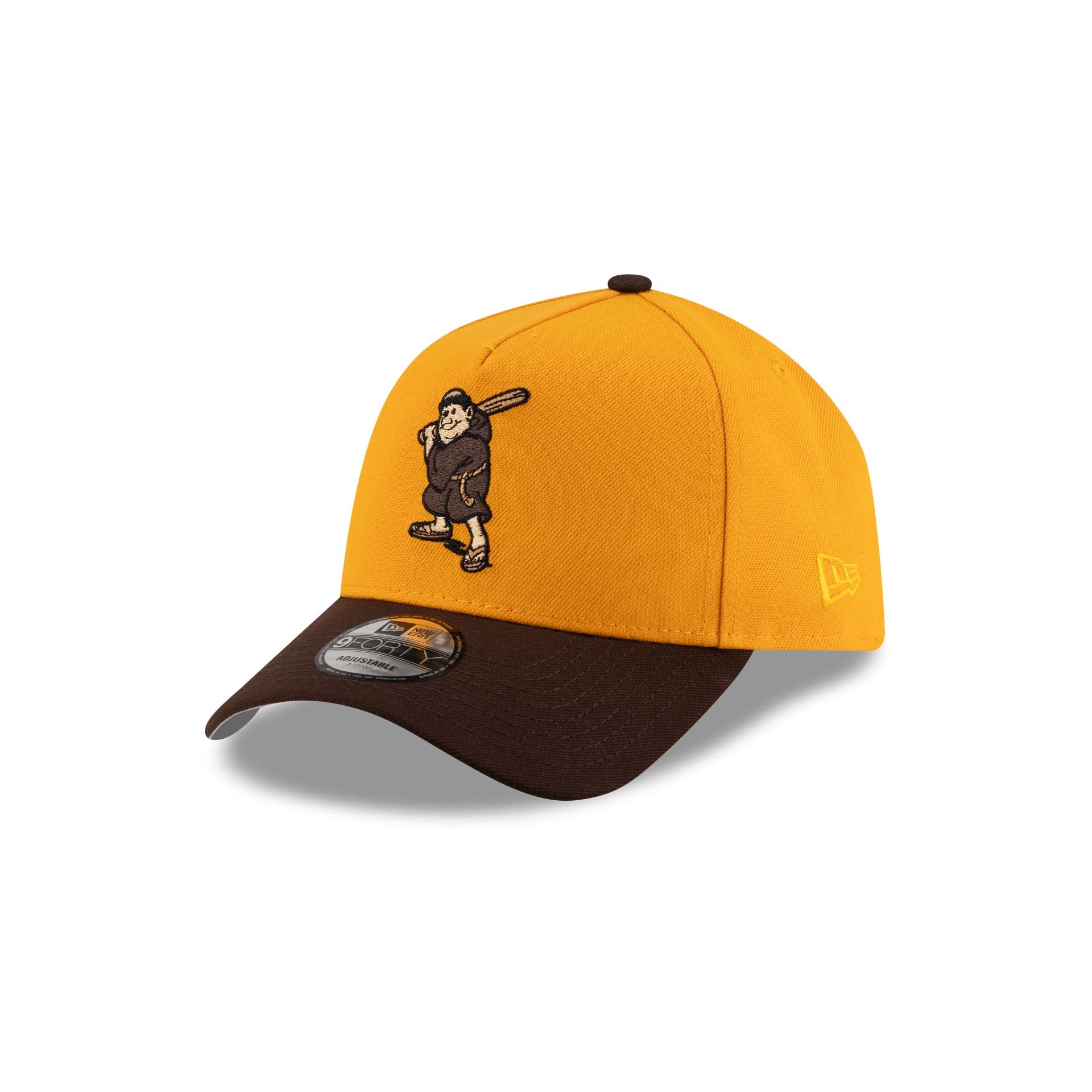 San Diego Padres Mascot Yellow 9FORTY A-Frame Snapback Hat - Image 3