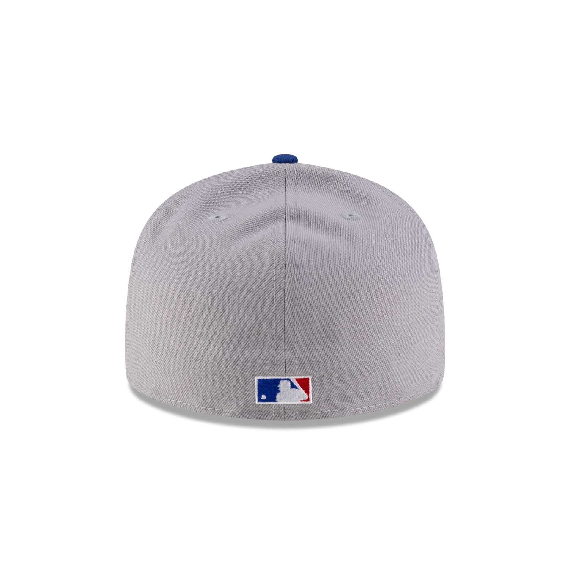 Just Caps League Sidepatch Gray Los Angeles Dodgers 59FIFTY A-Frame Fitted Hat - Image 6