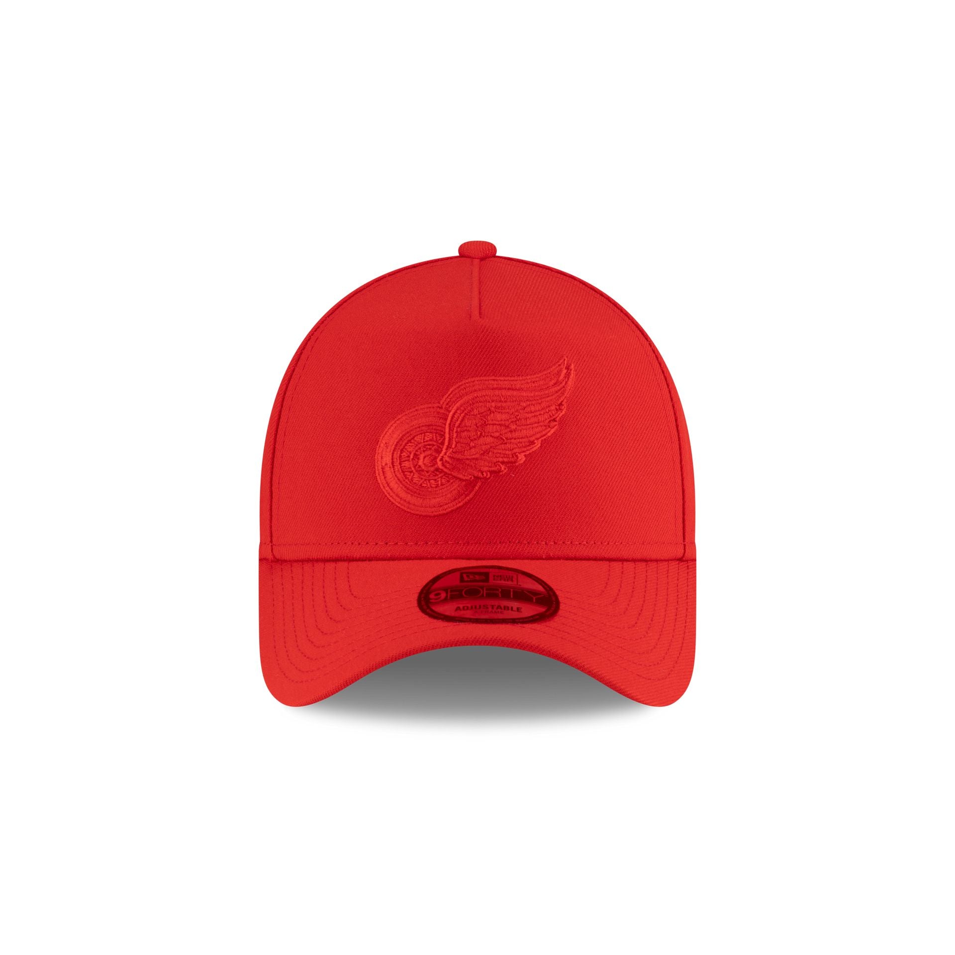 Detroit Red Wings Front Door Red 9FORTY A-Frame Snapback Hat - Image 2