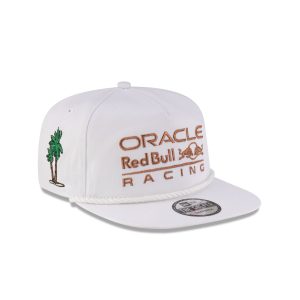 Oracle Red Bull Racing White Copper Golfer Hat
