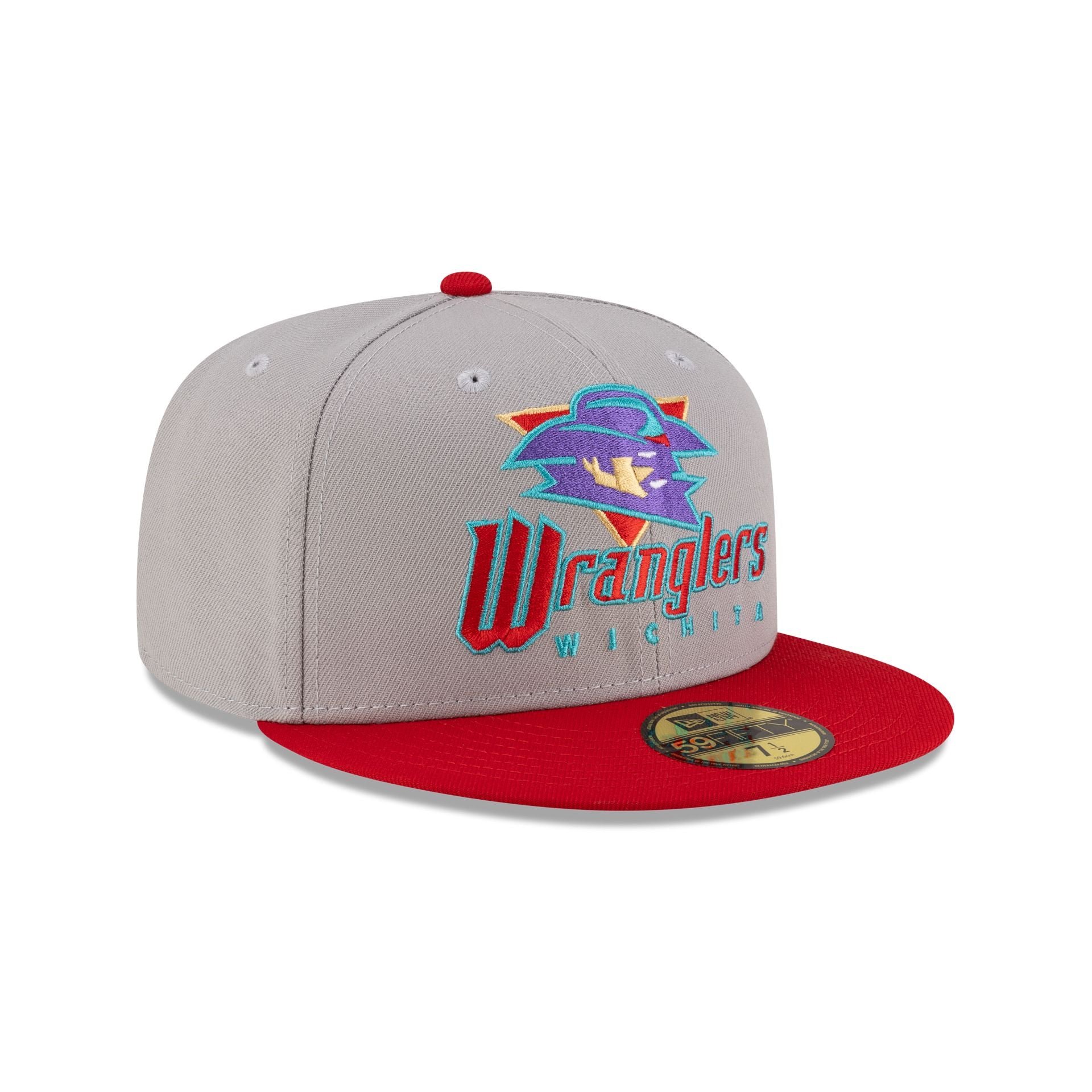 Just Caps Hometown Wichita Wranglers 59FIFTY Fitted Hat - Image 3