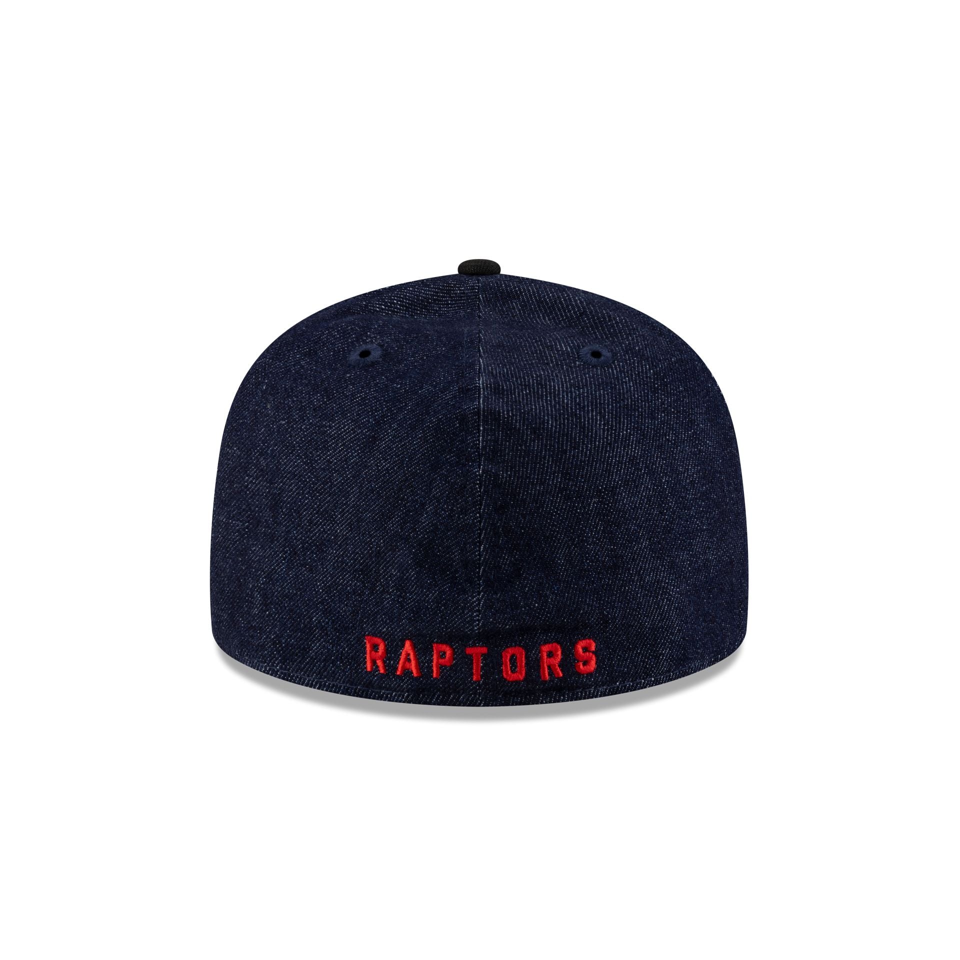 Toronto Raptors Navy Denim 59FIFTY A-Frame Fitted Hat - Image 6