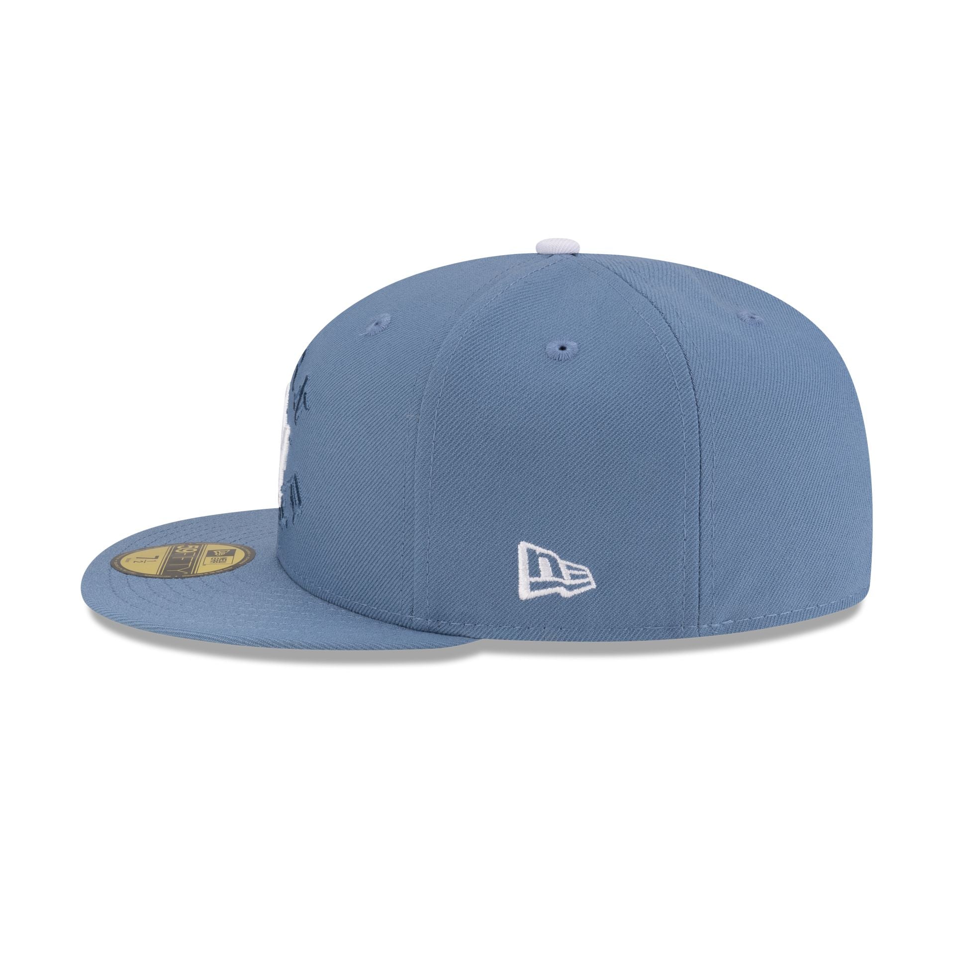 Born x Raised x Los Angeles Dodgers World Series Champions Slate 59FIFTY Fitted Hat - Image 5