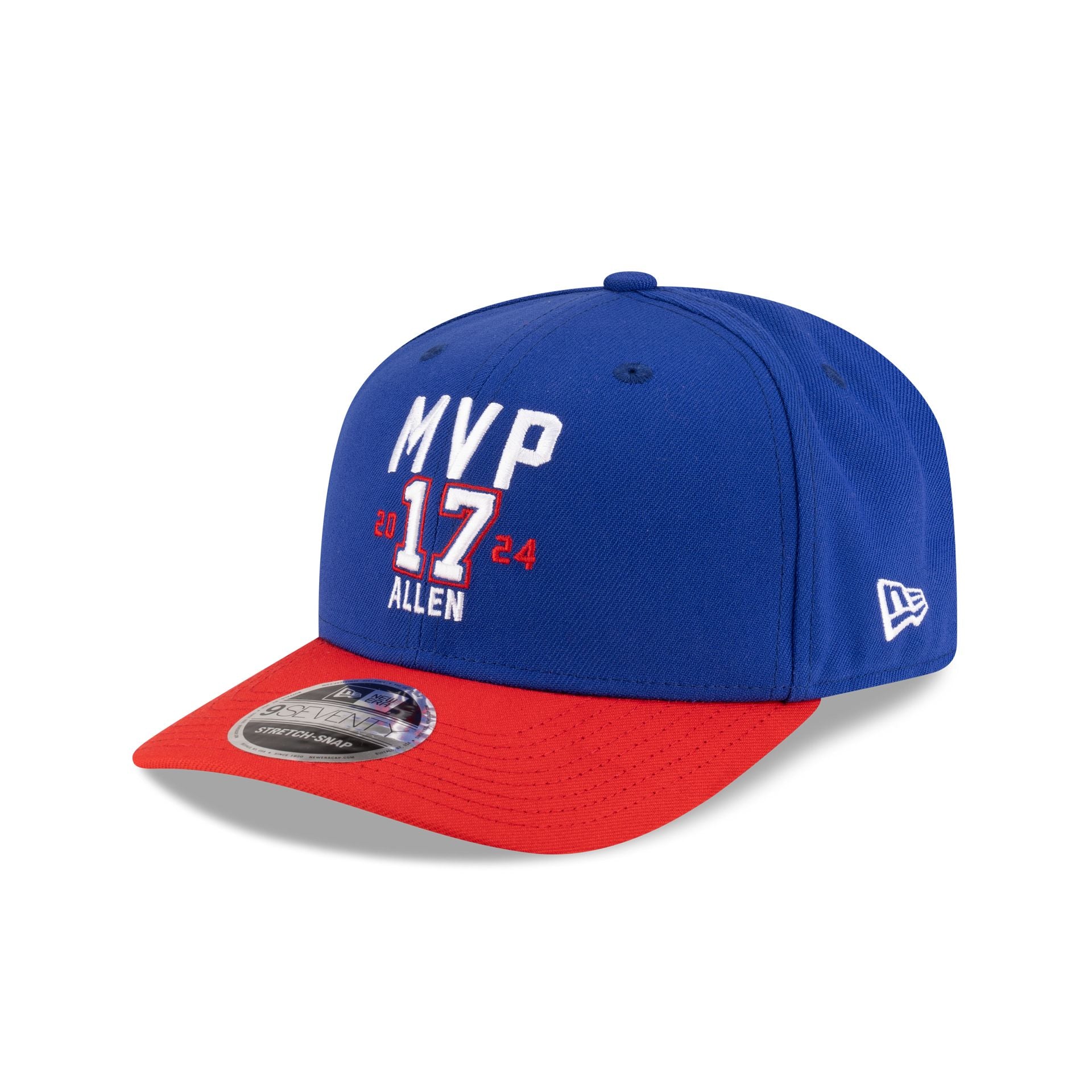 Buffalo Bills Josh Allen MVP 9SEVENTY Stretch-Snap Hat - Image 3