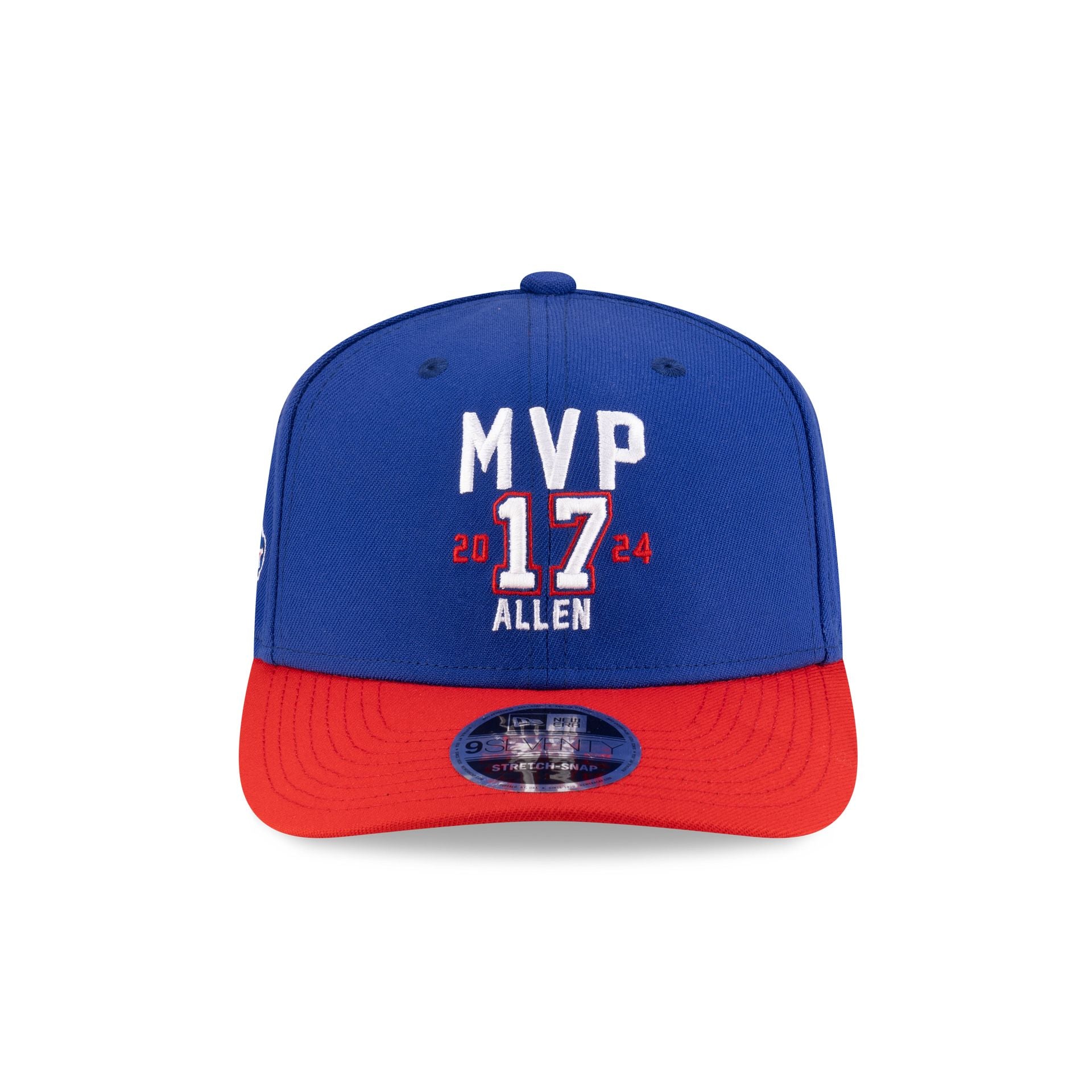 Buffalo Bills Josh Allen MVP 9SEVENTY Stretch-Snap Hat - Image 2