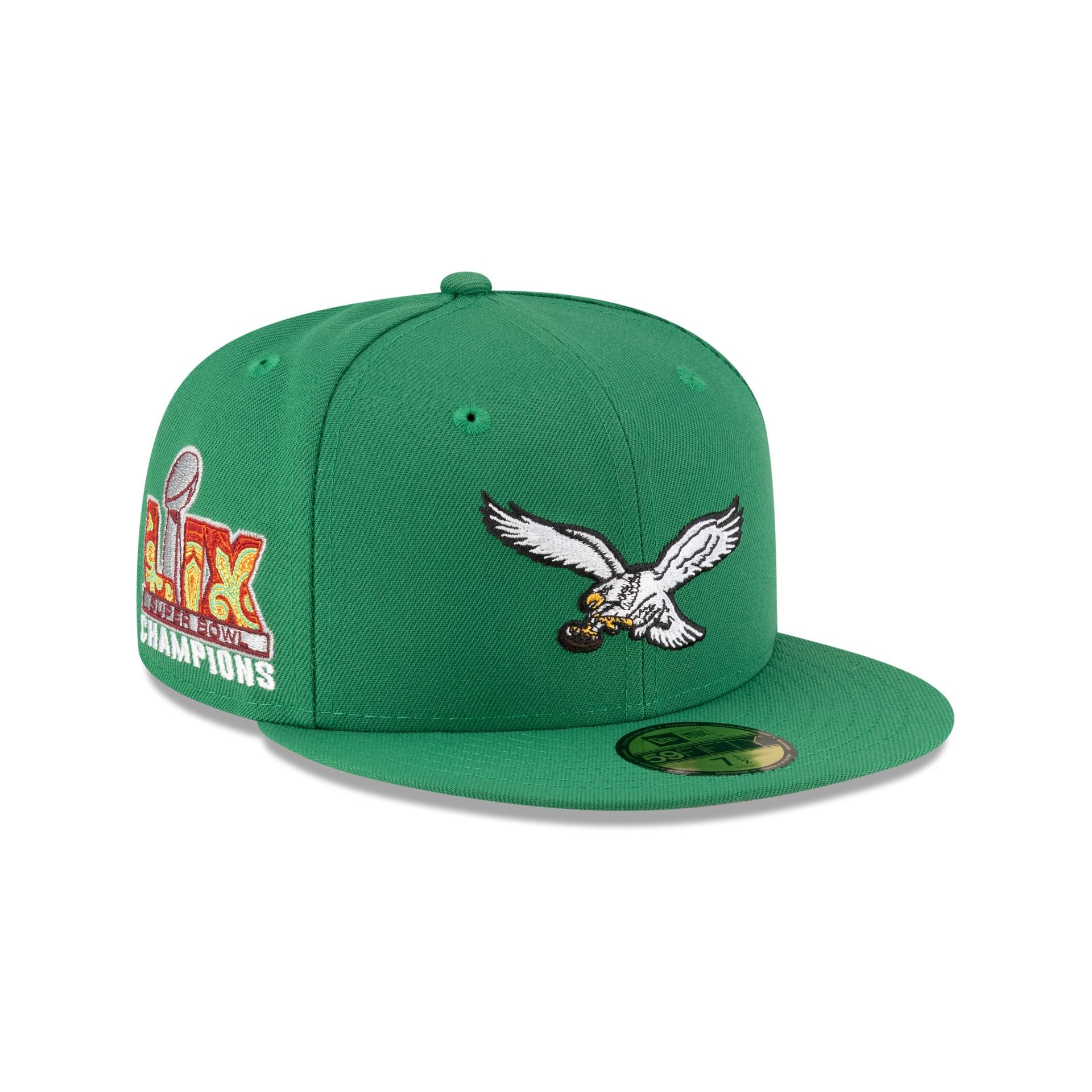 Philadelphia Eagles Super Bowl LIX Champions 59FIFTY Fitted Hat