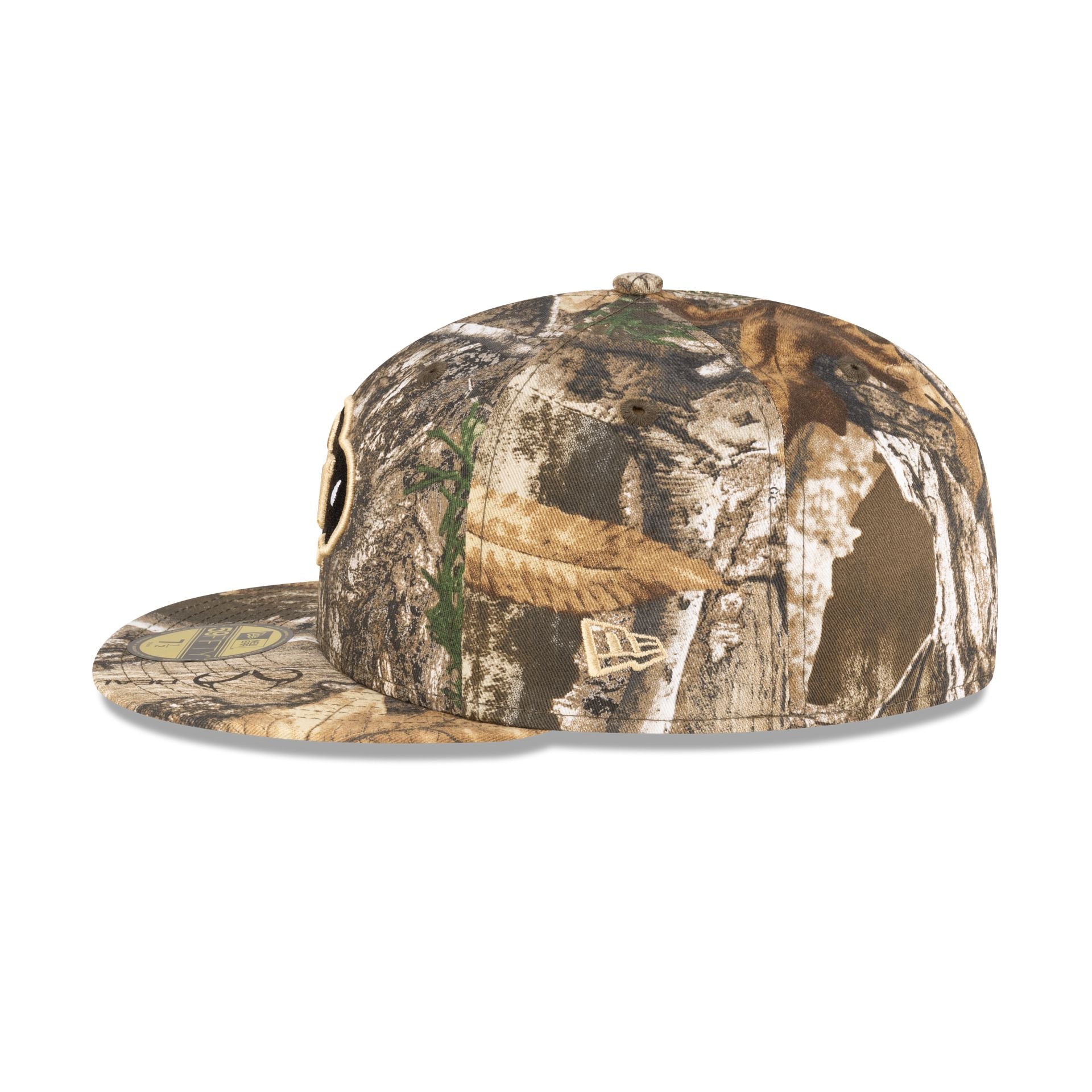 Colorado Buffaloes Tan Terry Realtree 59FIFTY Fitted Hat - Image 4