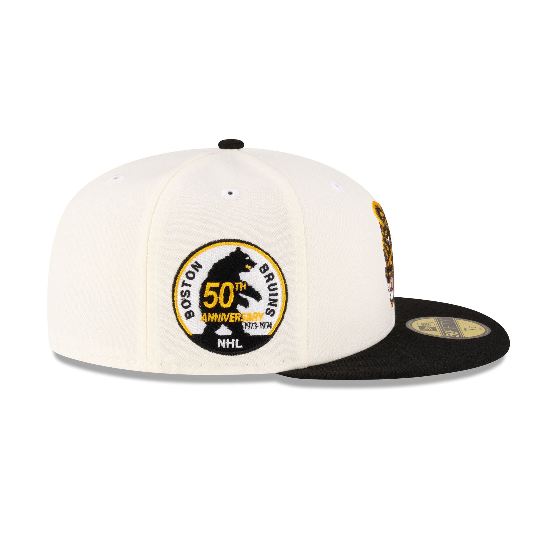 Boston Bruins Historic Bear 59FIFTY Fitted Hat - Image 4
