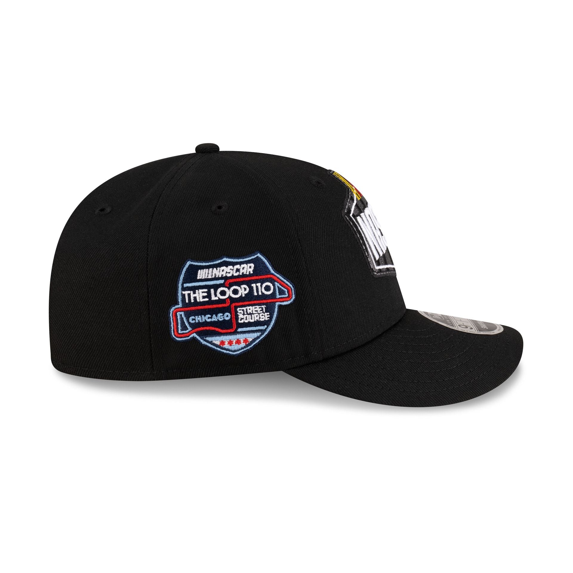 NASCAR Chicago Street Race Black Low Profile 9FIFTY Snapback Hat - Image 4