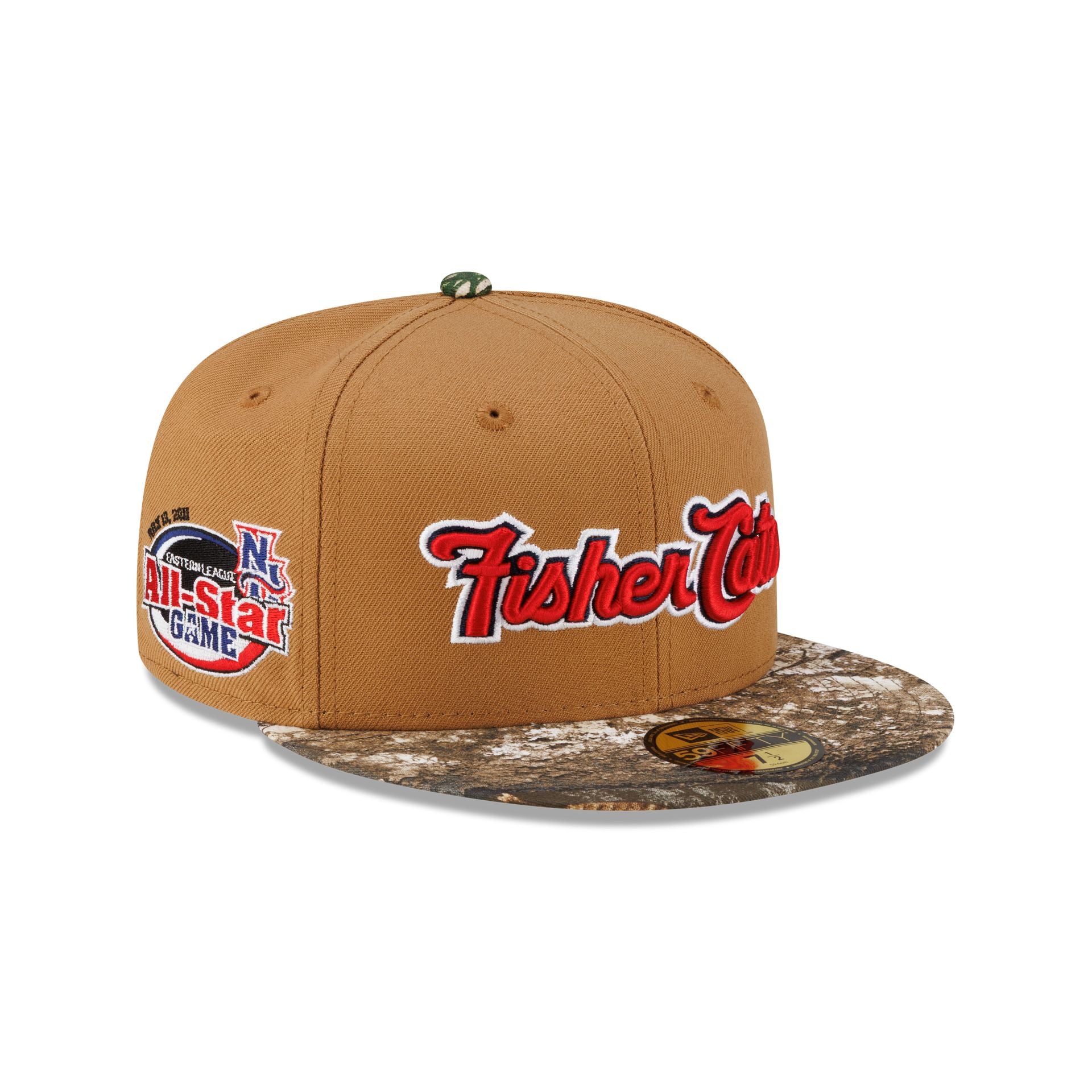Just Caps Realtree New Hampshire Fisher Cats 59FIFTY Fitted Hat