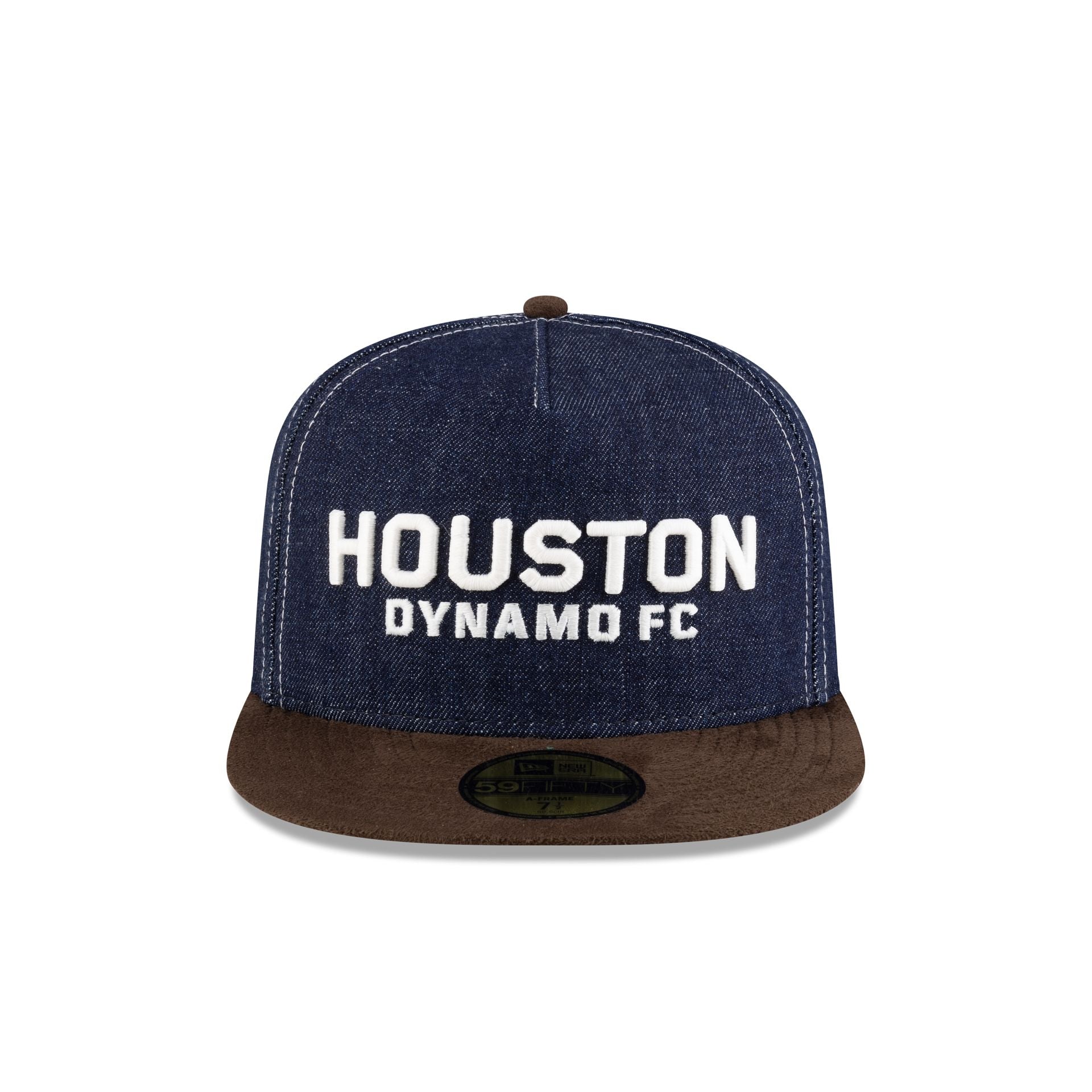 Houston Dynamo Houston Pack Denim 59FIFTY A-Frame Fitted Hat - Image 2