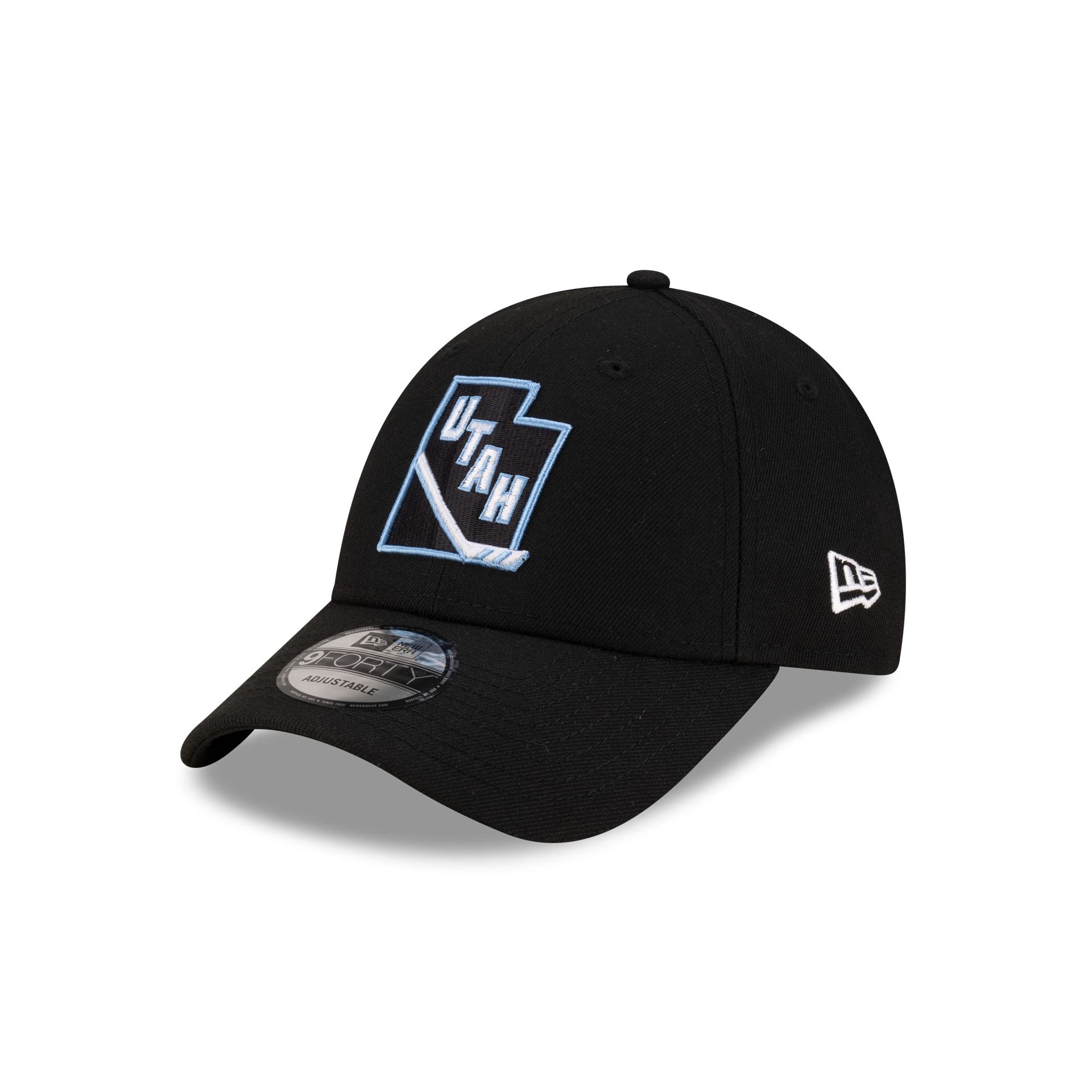 Utah Mammoth Black State 9FORTY Snapback Hat