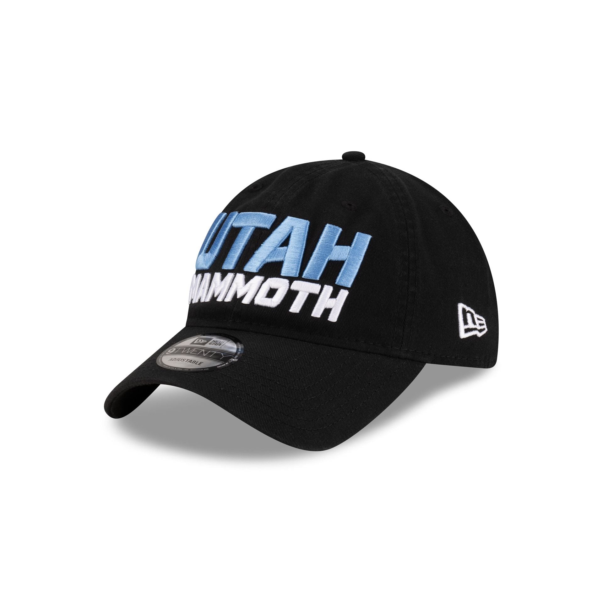 Utah Mammoth Black Stack 9TWENTY Adjustable Hat