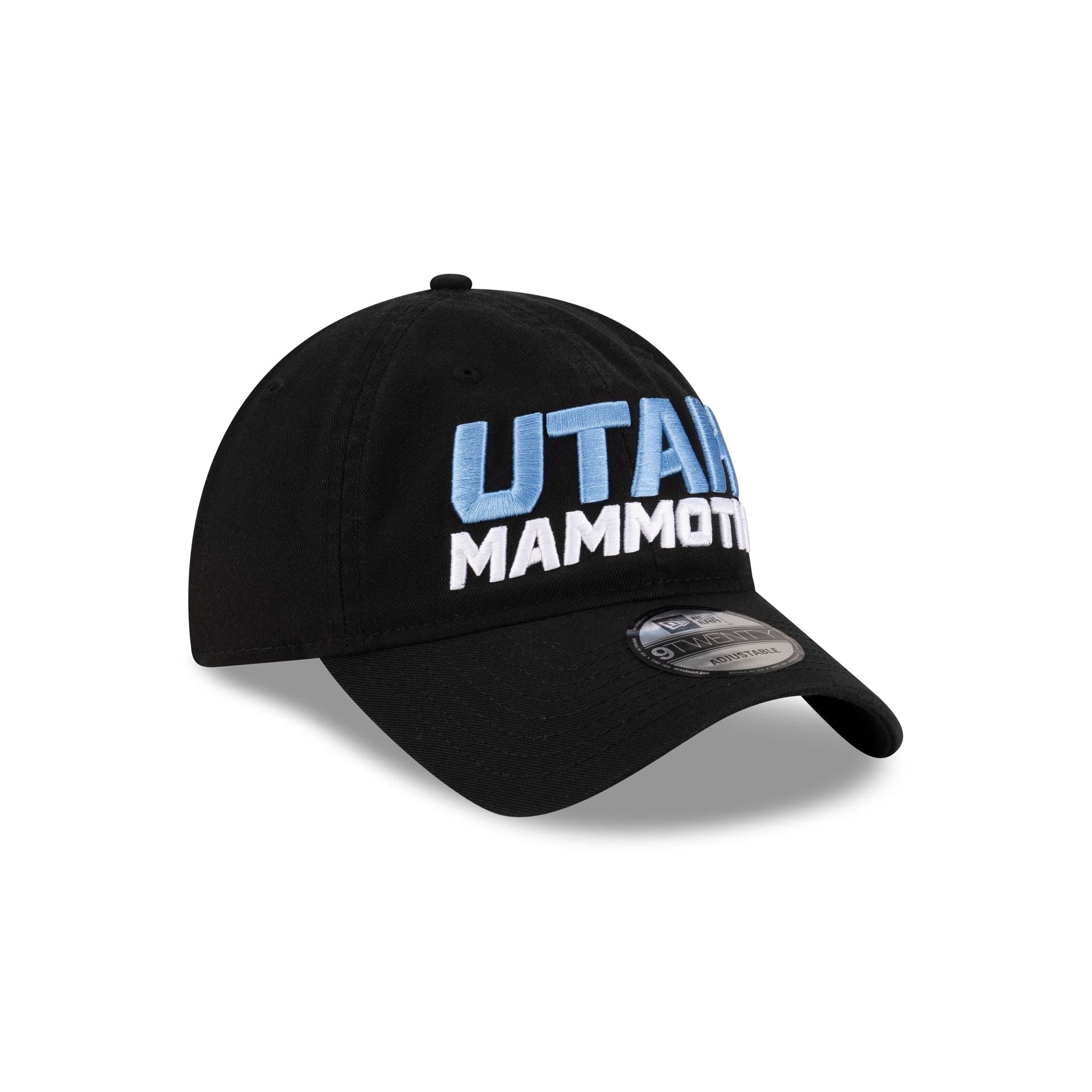 Utah Mammoth Black Stack 9TWENTY Adjustable Hat - Image 3
