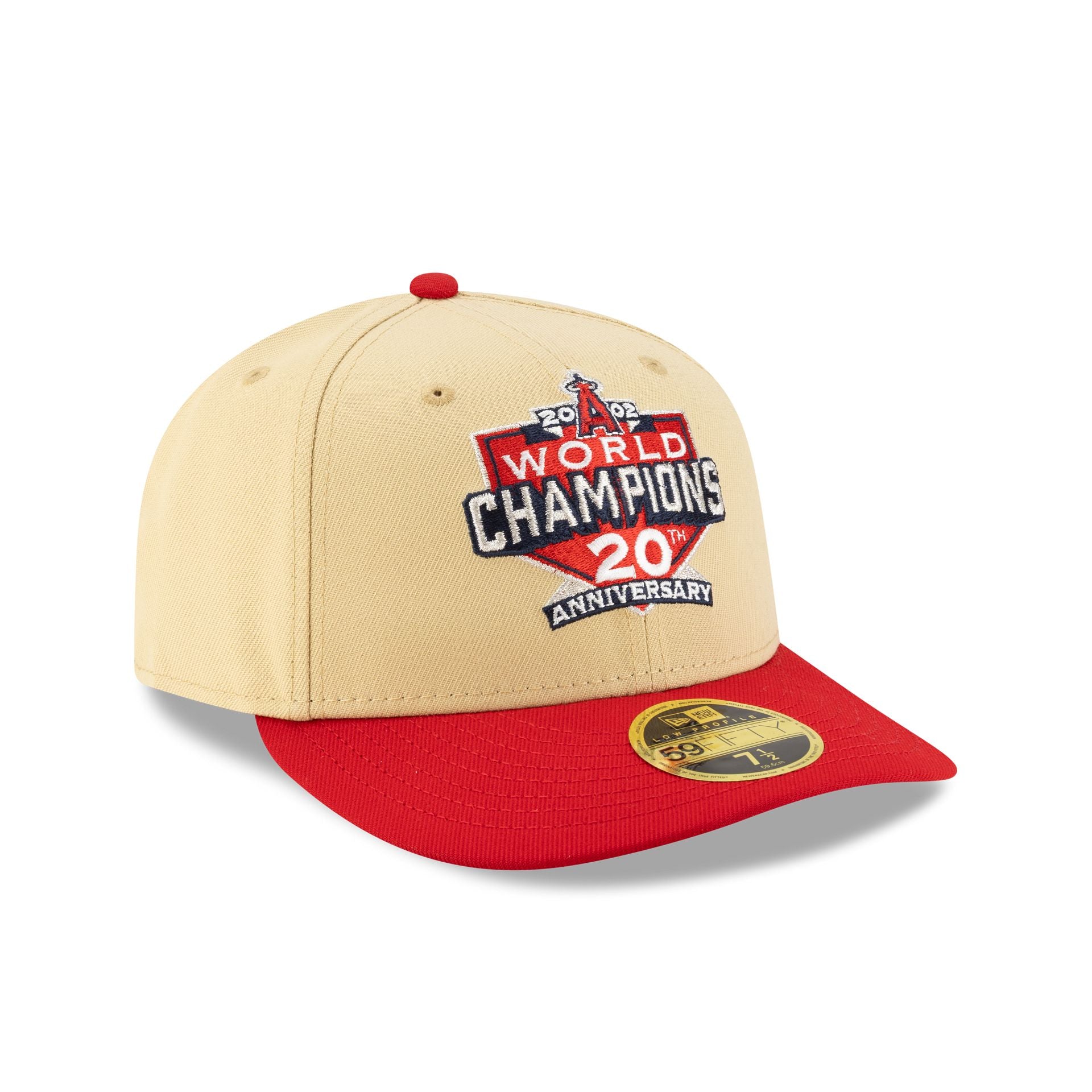 Los Angeles Angels World Series Low Profile 59FIFTY Fitted Hat - Image 3