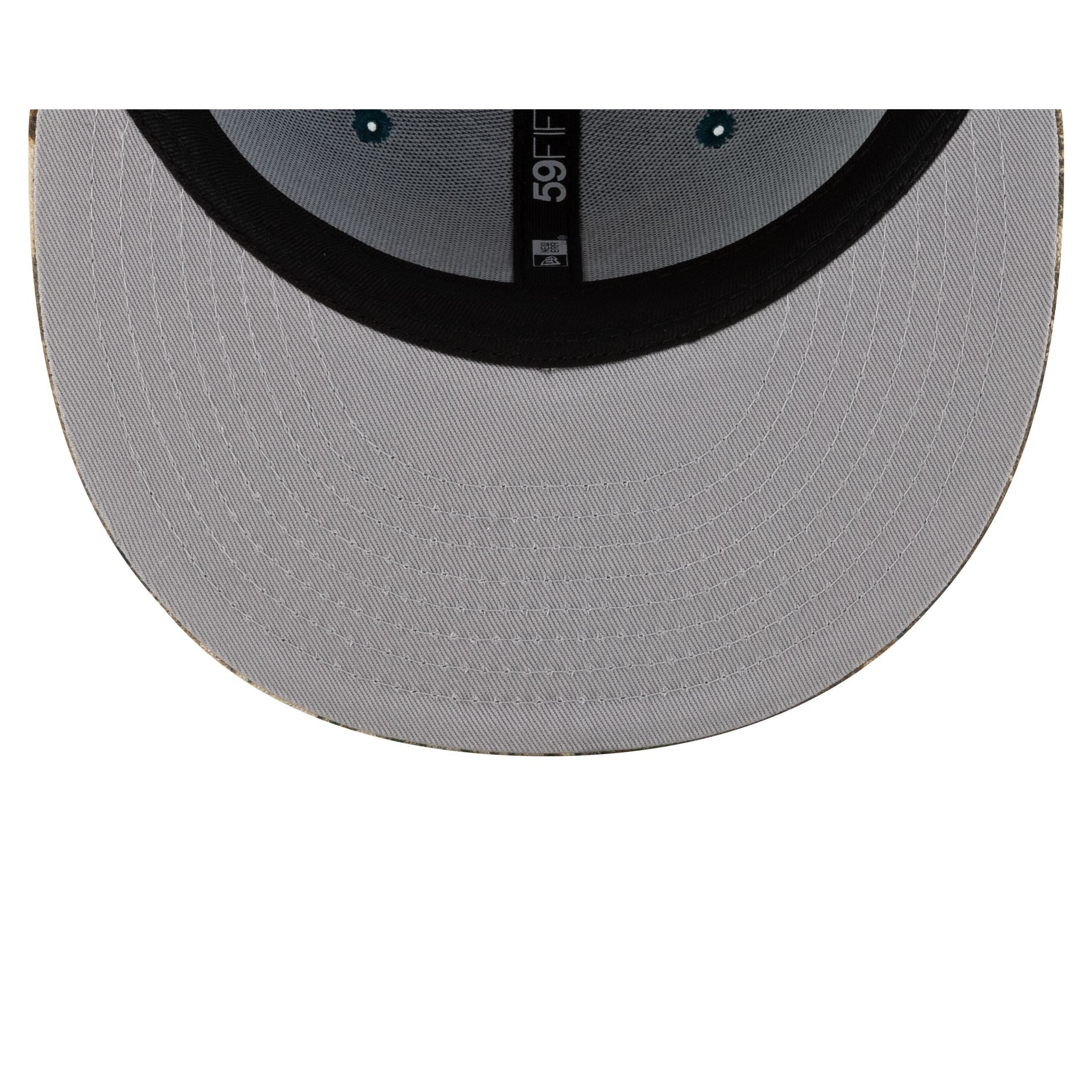 San Jose Sharks Realtree Visor 59FIFTY Fitted Hat - Image 7