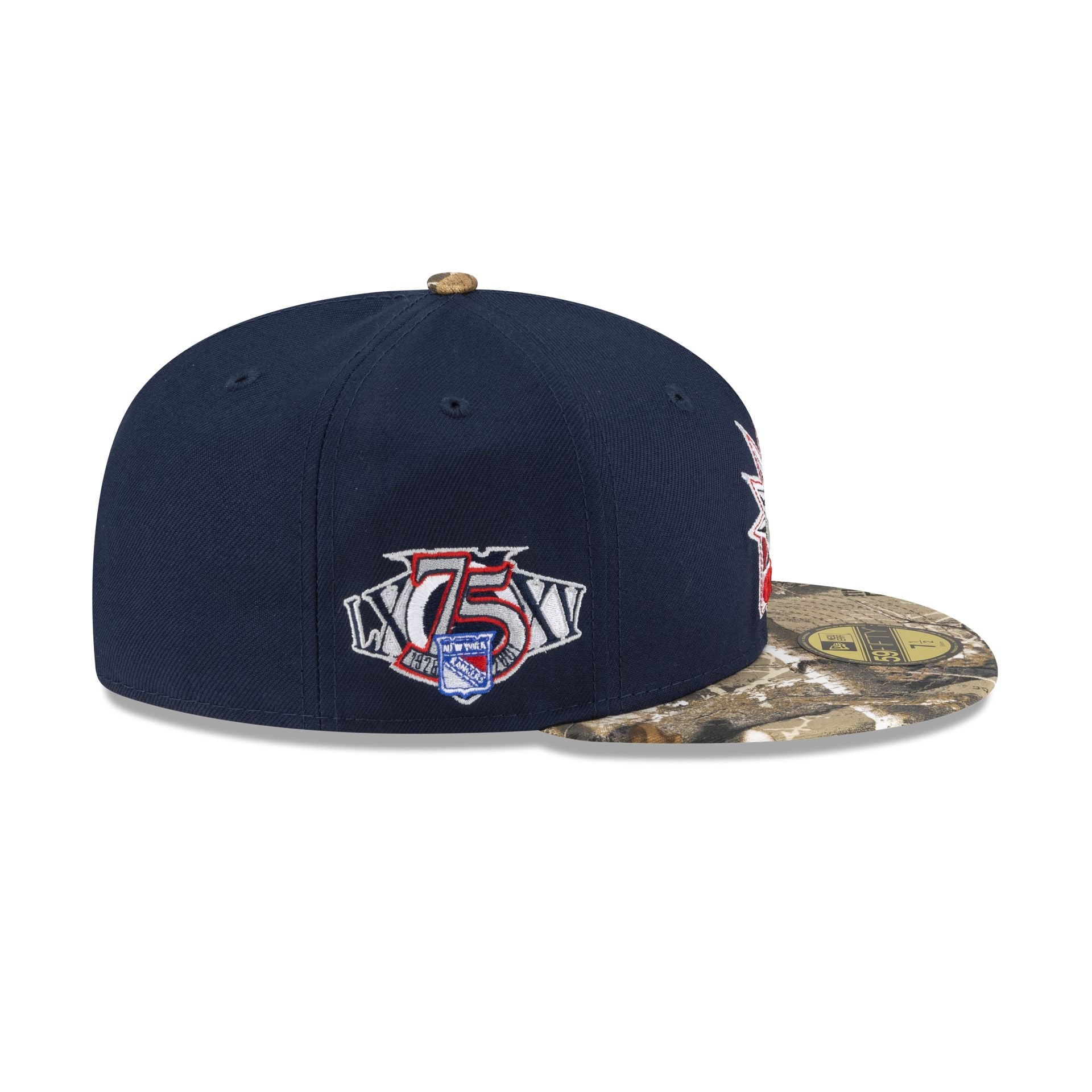 New York Rangers Realtree Visor 59FIFTY Fitted Hat - Image 4