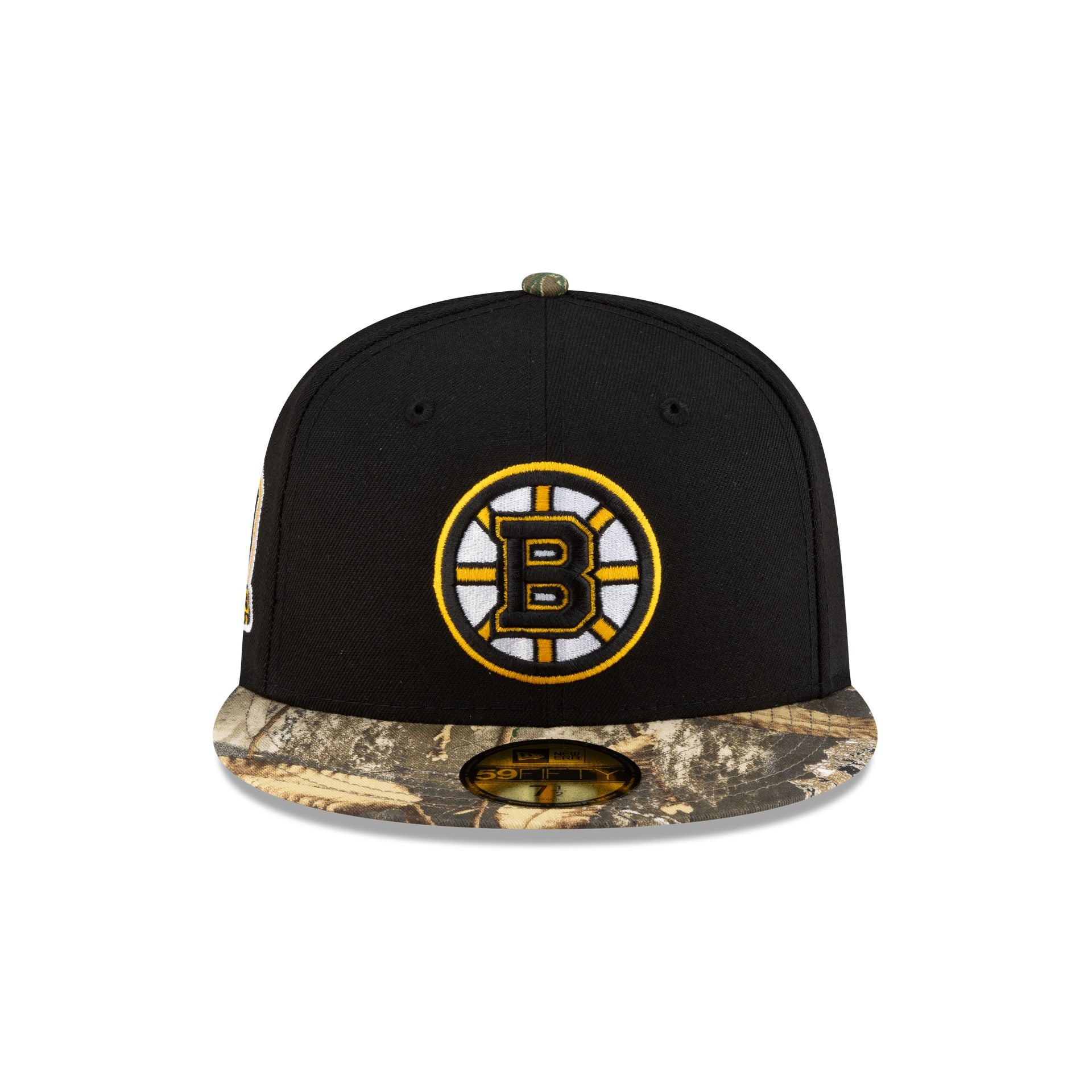 Boston Bruins Realtree Visor 59FIFTY Fitted Hat - Image 2