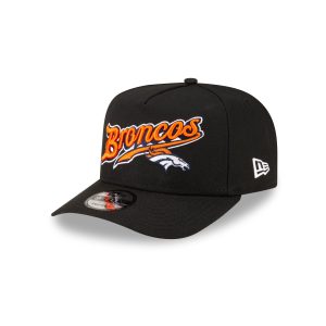 Born x Raised x Denver Broncos Script Black 9FIFTY A-Frame Snapback Hat