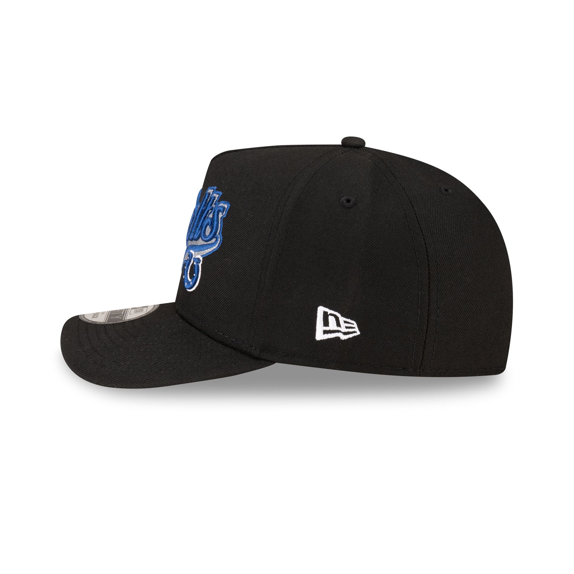 Born x Raised x Indianapolis Colts Script Black 9FIFTY A-Frame Snapback Hat - Image 4