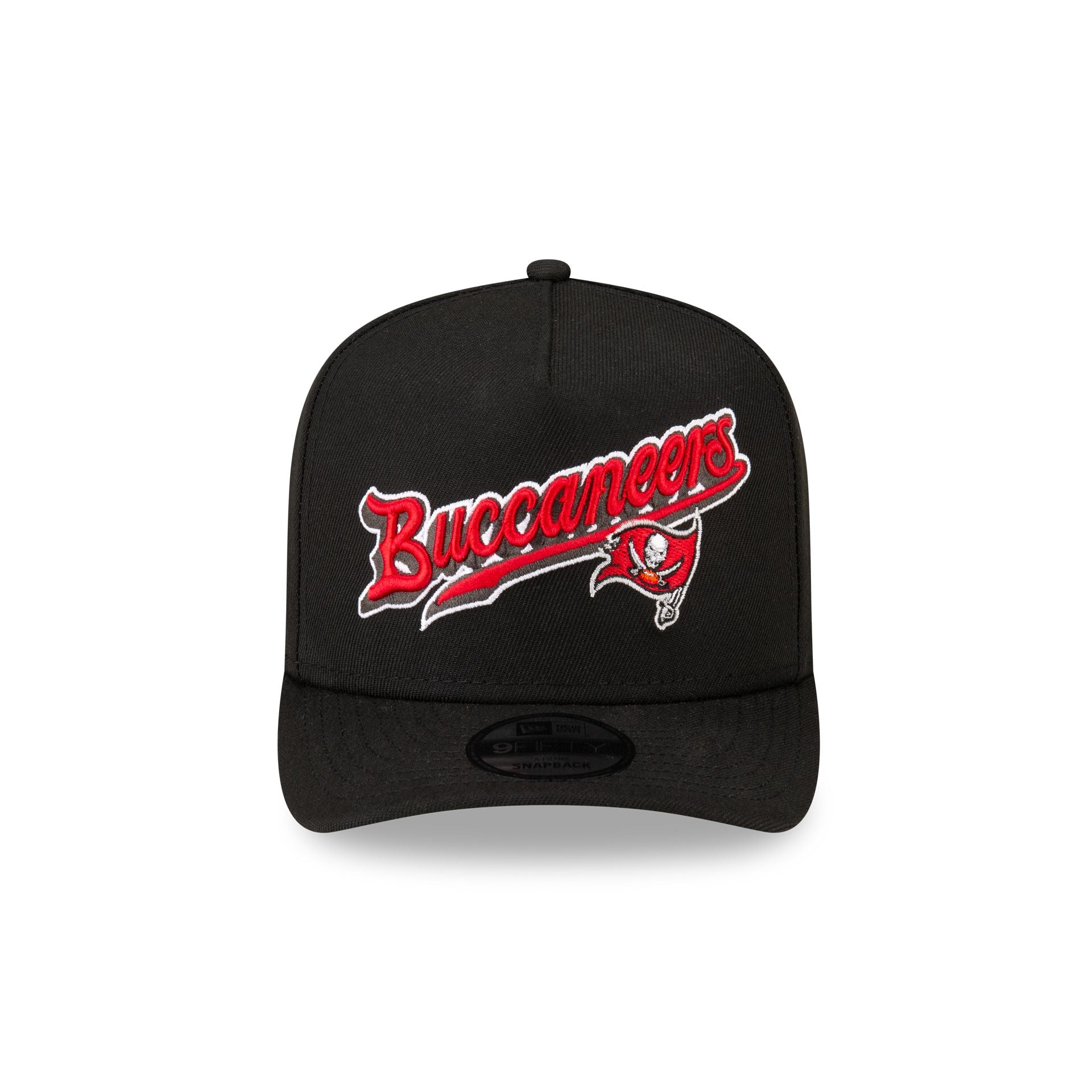Born x Raised x Tampa Bay Buccaneers Script Black 9FIFTY A-Frame Snapback Hat - Image 2