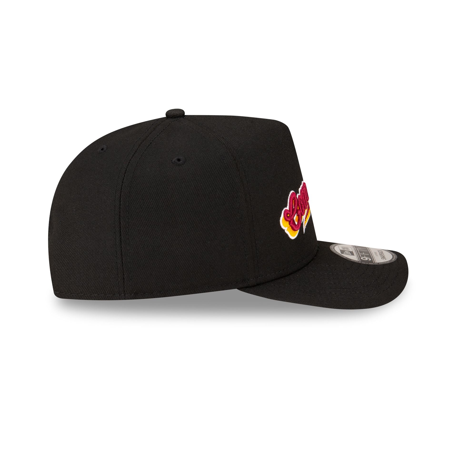 Born x Raised x Washington Commanders Script Black 9FIFTY A-Frame Snapback Hat - Image 5