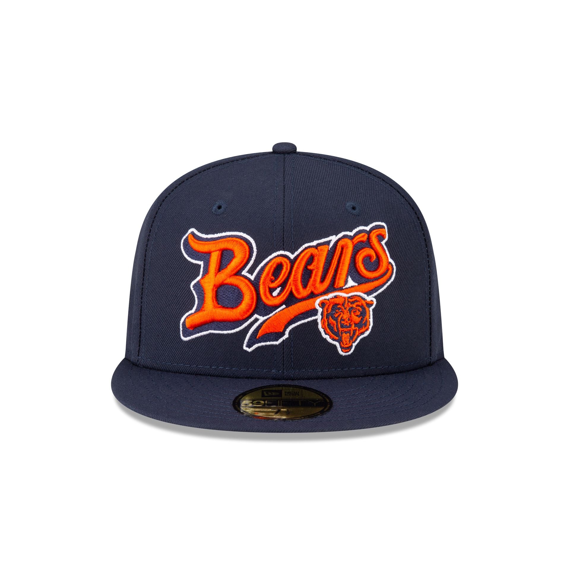 Born x Raised x Chicago Bears Script 59FIFTY Fitted Hat - Image 2