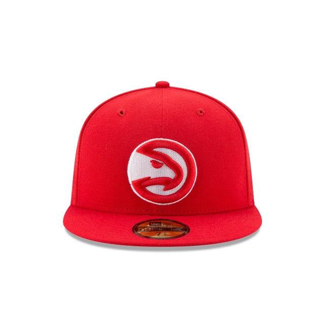 Atlanta Hawks Team Color 59FIFTY Fitted Hat - Image 2