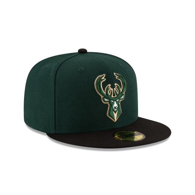 Milwaukee Bucks 2Tone 59FIFTY Fitted Hat - Image 3