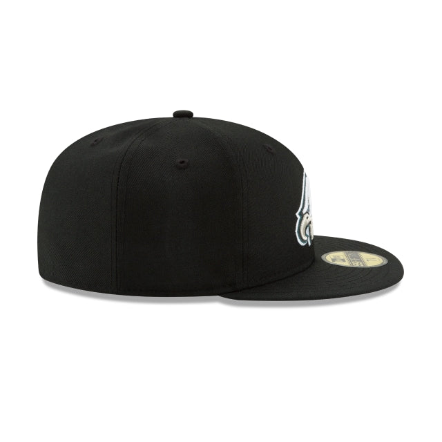 Philadelphia Eagles Black 59FIFTY Fitted Hat - Image 6