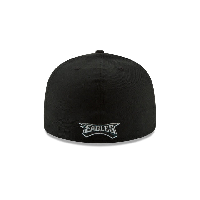 Philadelphia Eagles Black 59FIFTY Fitted Hat - Image 4