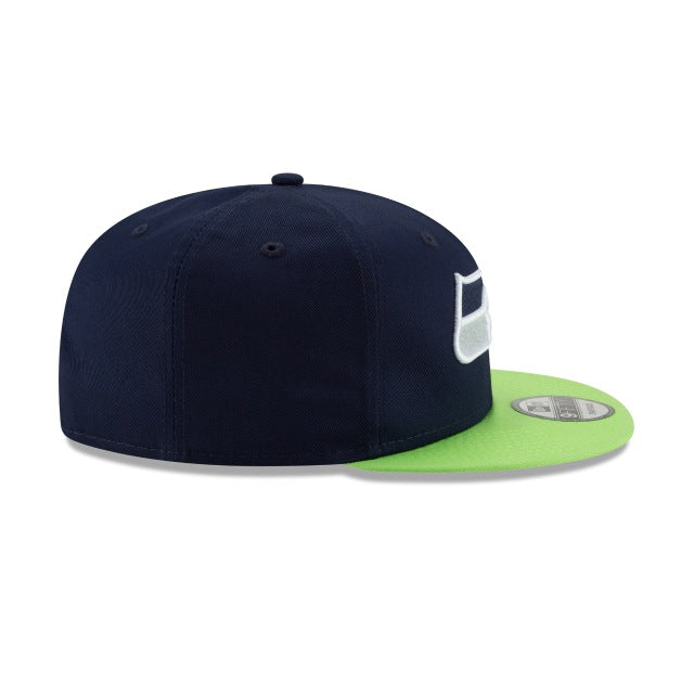 Seattle Seahawks Two Tone 9FIFTY Snapback Hat - Image 6