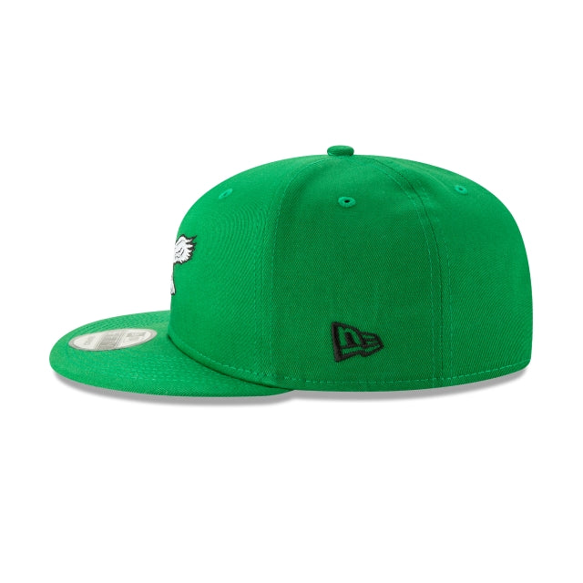 Philadelphia Eagles Historic Green 9FIFTY Snapback Hat - Image 5
