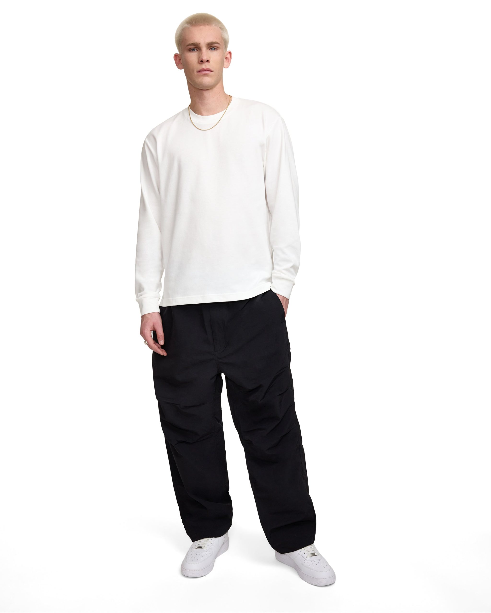 New Era Cap Black Parachute Pants - Image 5