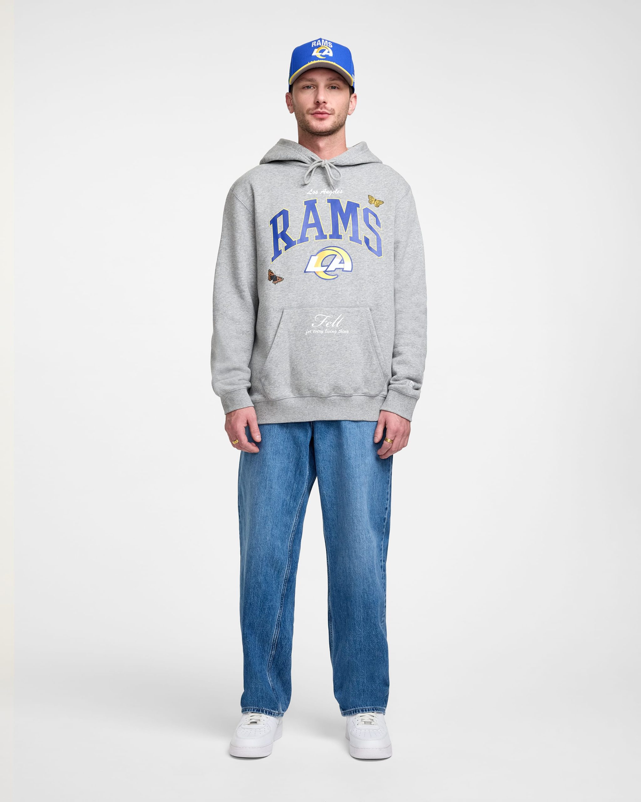FELT x Kansas City Chiefs Gray Hoodie - Image 5