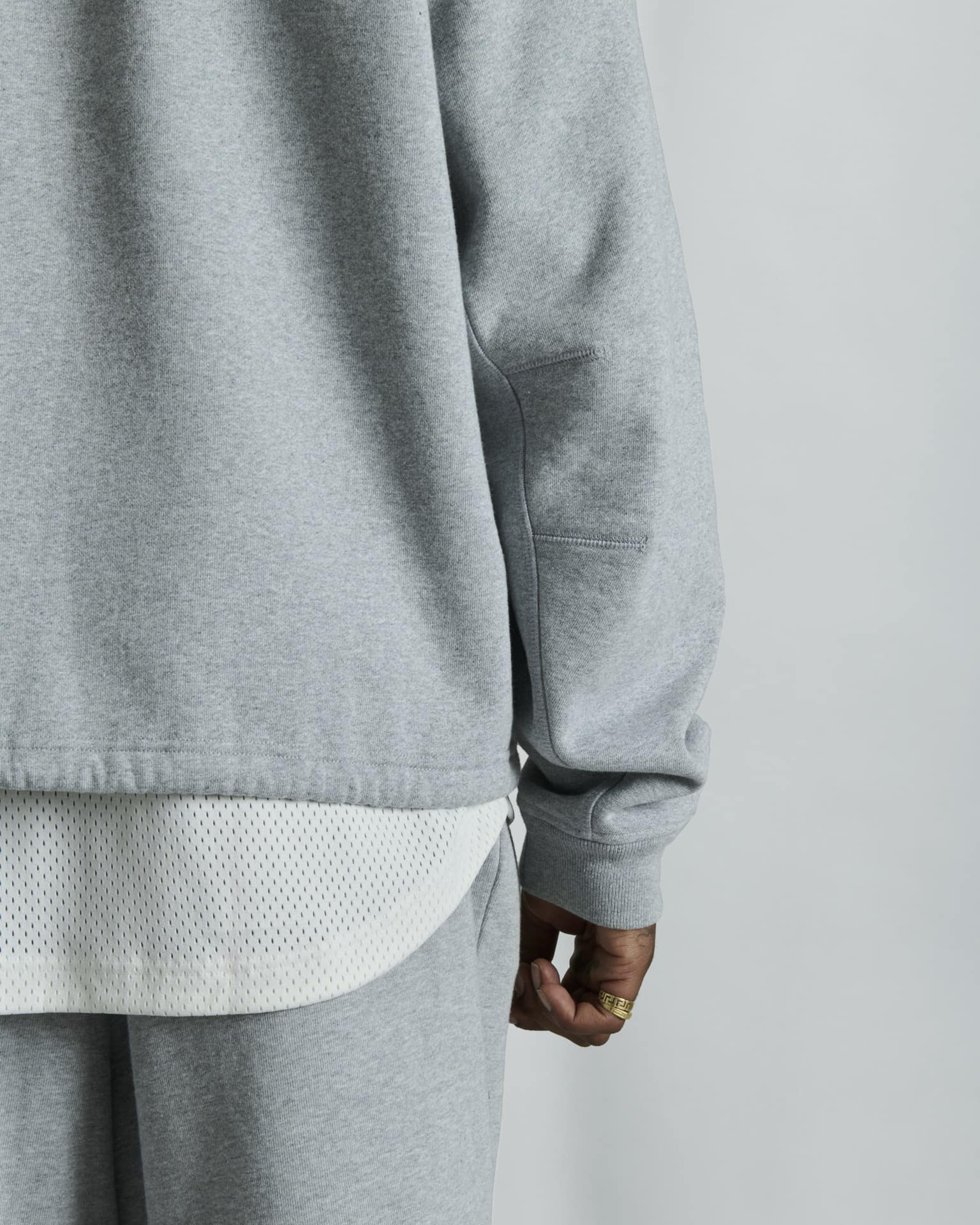 Alden Heather Gray Crewneck - Image 6