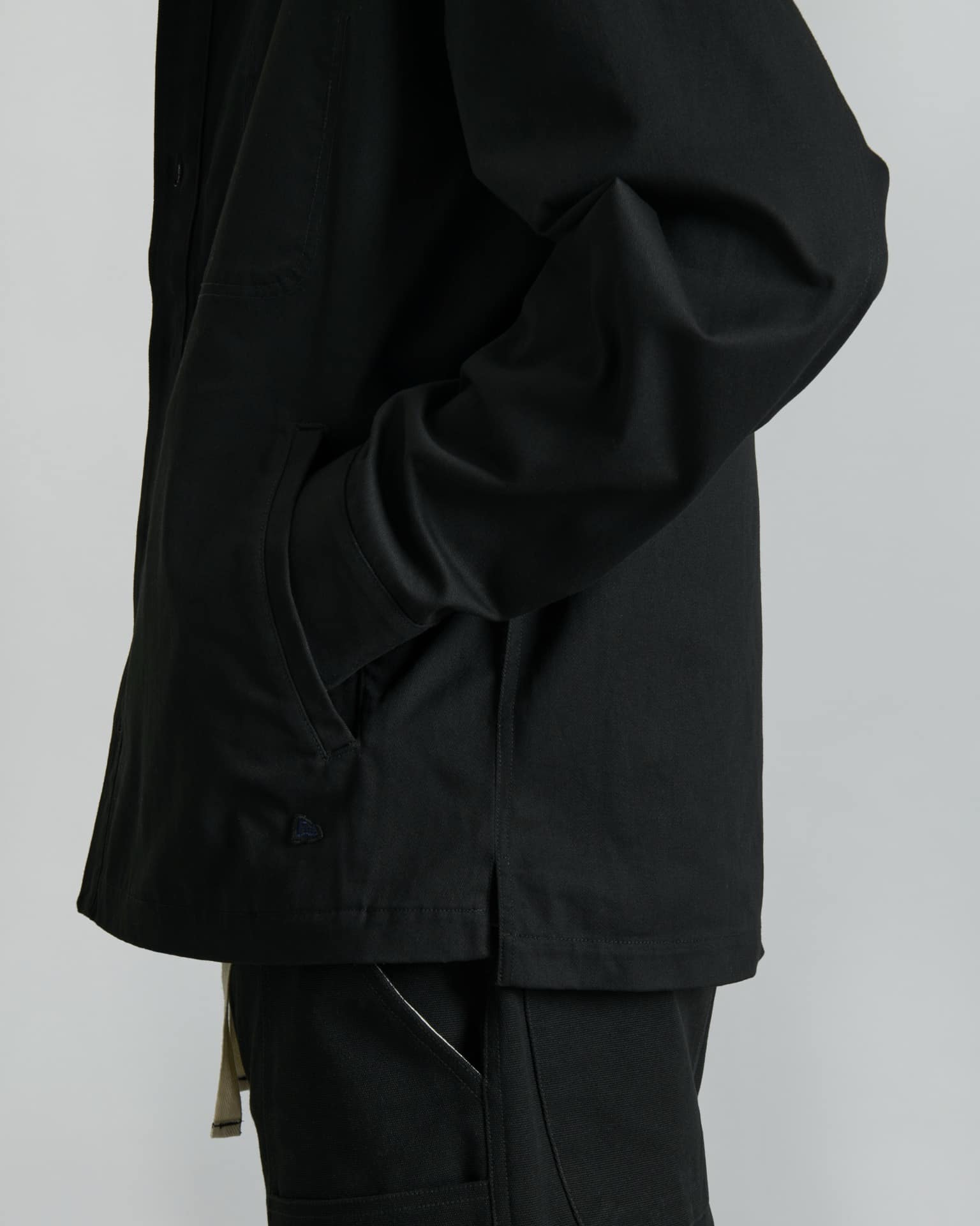 Ellicott Black Shirt Jacket - Image 5