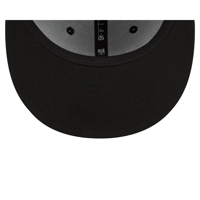 Washington Commanders Black On Black 9FIFTY Snapback Hat - Image 7