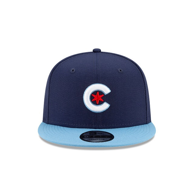 Chicago Cubs City Connect 9FIFTY Snapback Hat - Image 2